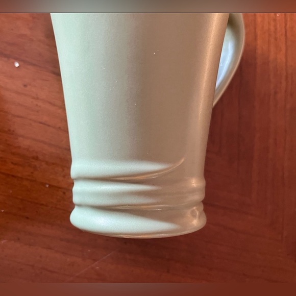 Pfaltzgraff  Winterwood, Large Stein/Latte Mug in Sage Green 5 3/8” Tall - Picture 4 of 9